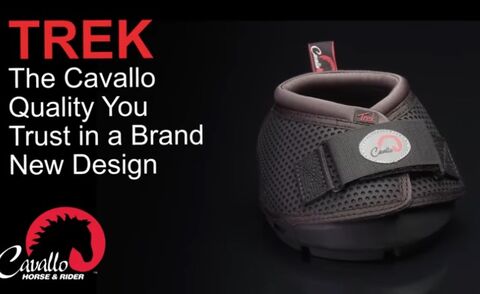 Paire d'Hipposandales Cavallo TREK REGULAR - TAILLE 2 - 118-125 mm