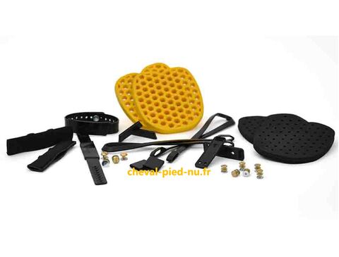 Chaque paire de TheraRide est un kit complet prêt à l'emploi