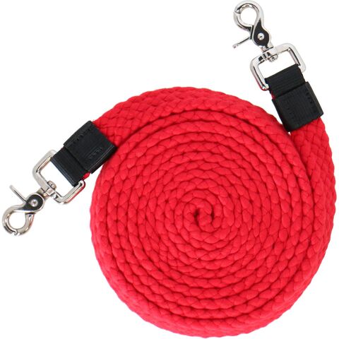 Rênes coton tressé rouges, 25mm x 300 cm avec clips - Gabi - FRA 3451329622