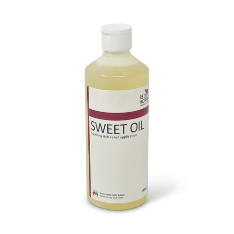 Sweet oil de RED HORSE - Huile de soin pour la peau du cheval