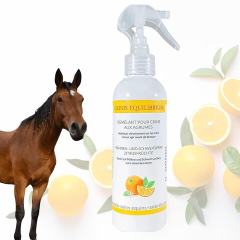 Crinis Equilibrium
Démêlant aux agrumes pour crinière et queue