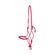 F.R.A. jabar / licol de travail 8 mm (syst.3) nylon taille full muserolle tressés, rouge