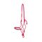F.R.A. jabar / licol de travail 8 mm (syst.3) nylon taille full muserolle tressés, rouge